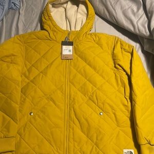 Yellow north face Jacket Xxl